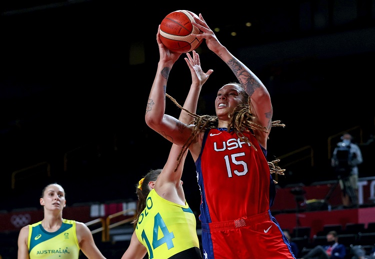 Brittney Griner finished with 15 points and 8 rebounds for the USA in their Olympics 2020 quarter-final match