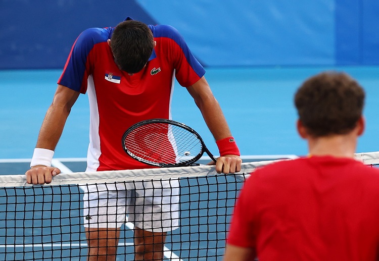 Djokovic để thua trận tranh HCĐ đơn nam tennis Olympics 2020