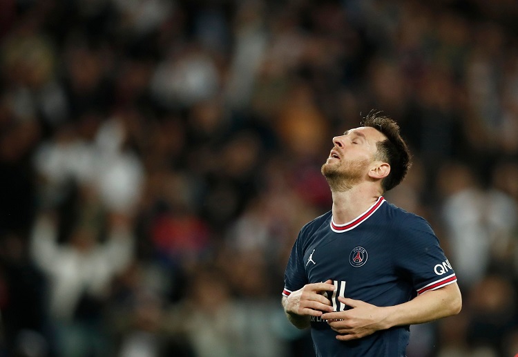 Lionel Messi belum mencetak gol di Ligue 1