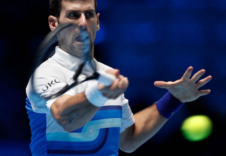 Novak Djokovic giành chiến thắng dễ dàng trước Casper Ruud tại ATP Finals 2021