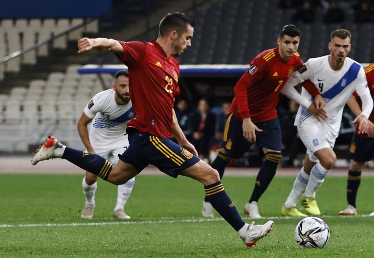 A penalty from Pablo Sarabia sealed a much needed victory for Spain in their World Cup 2022 qualifier