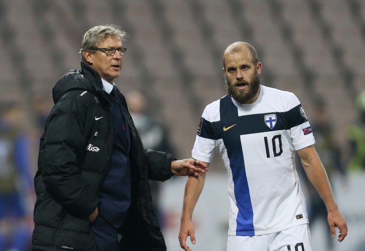 Finland's Teemu Pukki is expected to score against France in the World Cup 2022 qualifiers