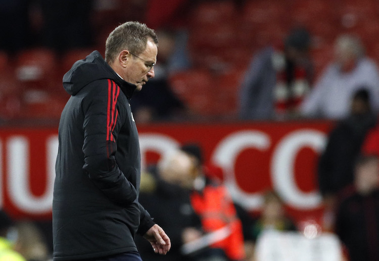 Premier League: Ralf Rangnick has played an unusual 4-2-2-2 formation at Old Trafford