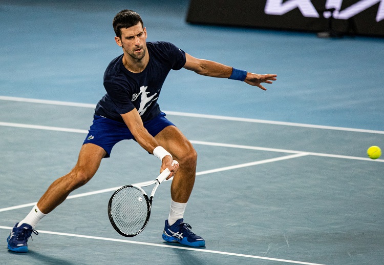 Australian Open 2022 thiếu vắng sự có mặt của Djokovic.