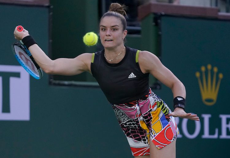 Following her superb display in the early rounds, Maria Sakkari is pegged to win the 2022 BNP Paribas Open title