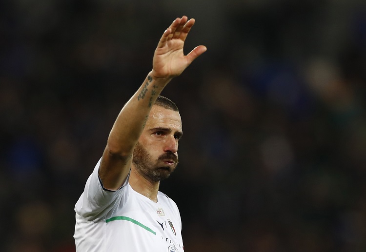 Leonardo Bonucci looks set to feature against North Macedonia for Italy’s World Cup 2022 tie in Palermo