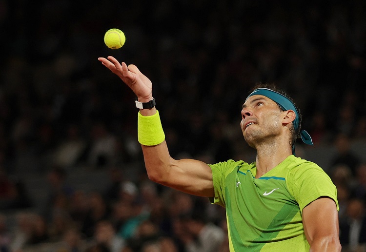 Tỉ số Roland Garros 2022 Rafael Nadal 6-3, 6-1, 6-4 Corentin Moutet.