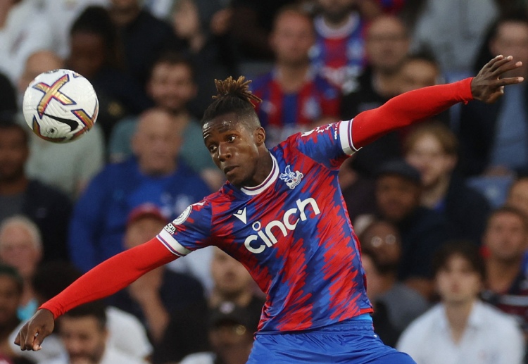 Wilfried Zaha will be hoping to get a point against Liverpool in the Premier League