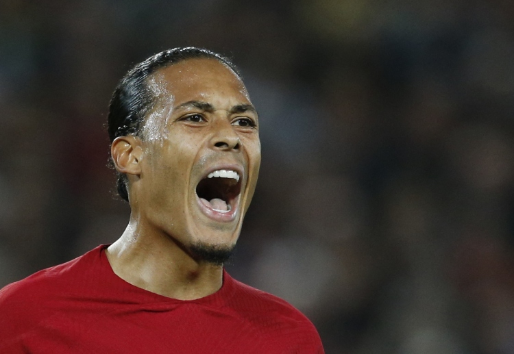 Virgil van Dijk will try to win for Liverpool against Rangers in the Champions League.