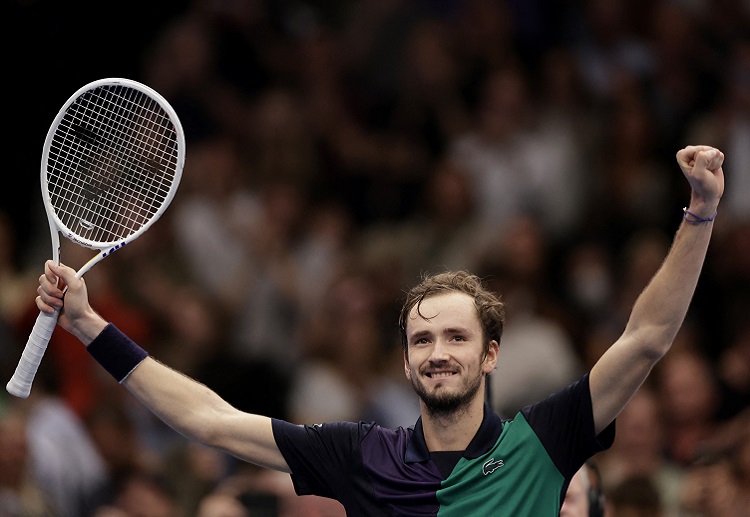 Daniil Medvedev will face his compatriot Andrey Rublev in the ATP Finals group stage