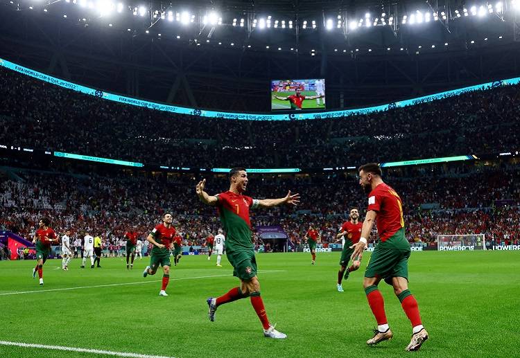 World Cup: đội tuyển Bồ Đào Nha thể hiện không thực sự tốt trong hiệp 1.