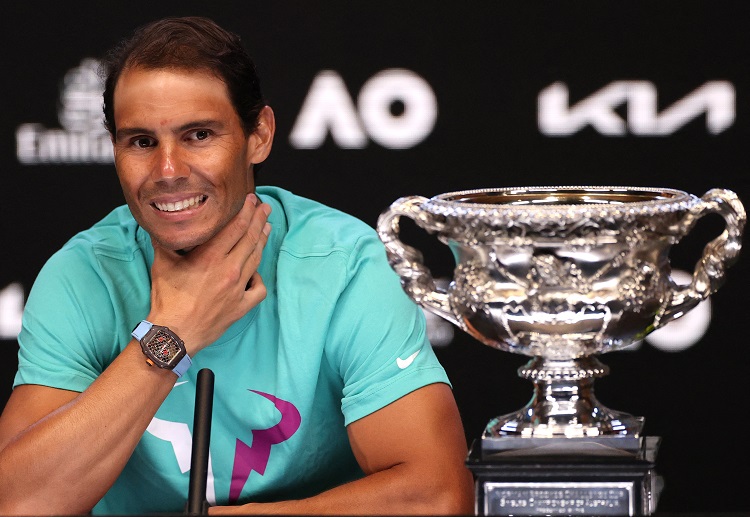 Rafael Nadal claimed an Australian Open win at this year's ATP tour