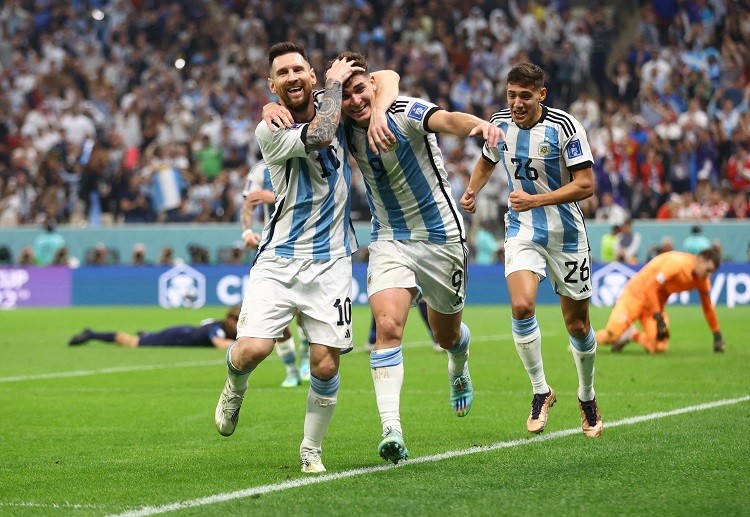 Argentina claimed a 3-0 win against Croatia in their World Cup 2022 semi-final match