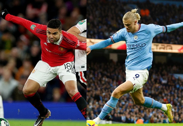 Casemiro is poised to face a tough job in defeating Erling Haaland when Man United take on Man City in Premier League