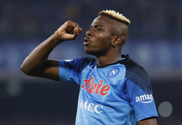 Napoli’s Victor Osimhen has already scored 12 goals and provided 3 assists this season in Serie A