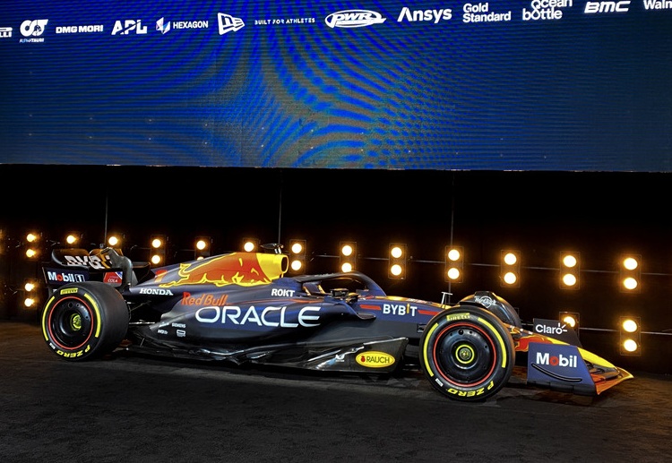 Reigning champions Red Bull show the RB19 in New York ahead of the 2023 Formula 1 season