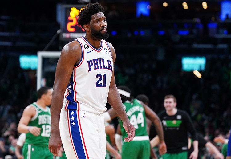 76ers’ Joel Embiid will be eager to help his team win Game 4 of their NBA playoffs against the Celtics