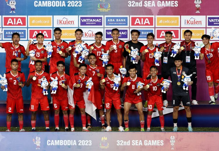 Skor akhir SEA Games 2023: Indonesia U-22 5-2 Thailand U-22