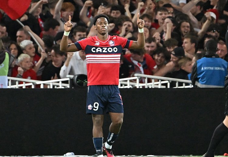 Jonathan David made his mark this season after helping Lille finish in Ligue 1’s top-4 spot