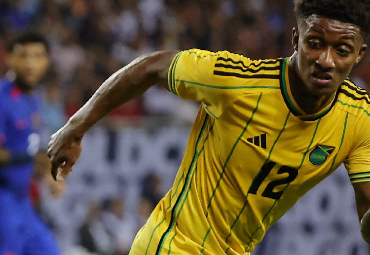 Demarai Gray scored a brace during Jamaica’s CONCACAF Gold Cup win against Trinidad and Tobago