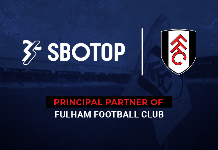 SBOTOP is set to feature on the Fulham Football Club's first-team shirts for the 2023/24 season