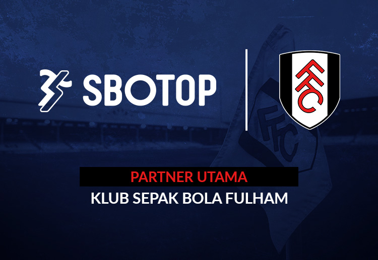SBOTOP akan tampil pada jersey tim utama Fulham FC untuk musim 2023/24