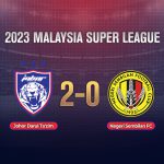 马来西亚超级联赛 柔佛 的球员正在寻求突破