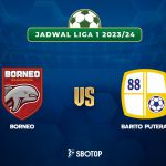 Taruhan Liga 1 Indonesia: Borneo FC vs Barito Putera