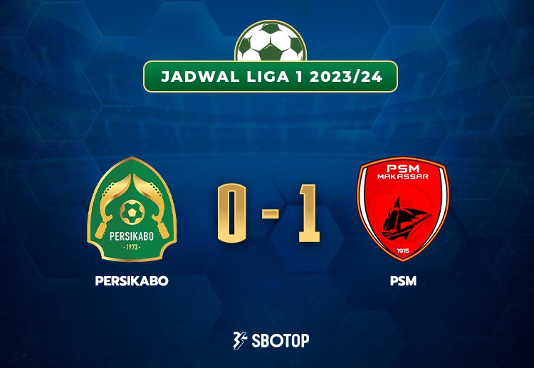 Skor akhir Liga 1: Persikabo 1973 0-1 PSM Makassar