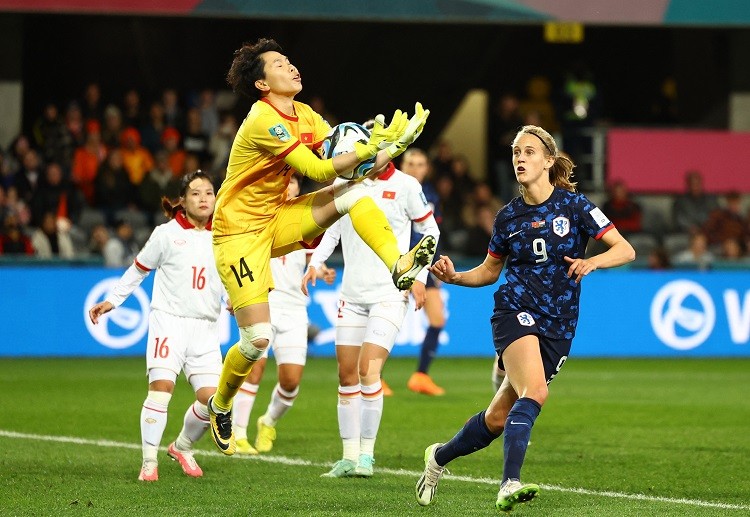 World Cup nữ 2023: Kim Thanh cho thấy khả năng phản xạ khá tốt