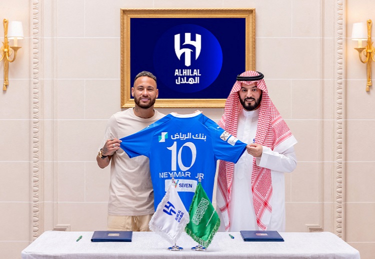 Neymar gia nhập câu lạc bộ Al-Hilal ở Saudi Pro League