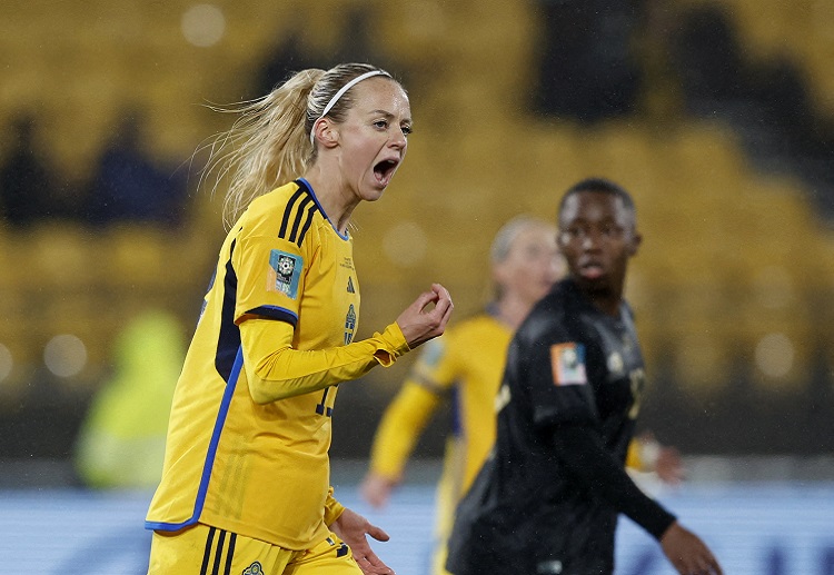 อแมนด้า อีเลสเตดท์ พาสวีเดน เข้ารอบ ในฟุตบอลหญิง ชิงแชมป์โลก 2023