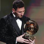 足球 梅西第8次捧起金球奖指日可待。