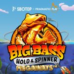 Get the biggest combinations for a chance to win prizes with SBOTOP's Big Bass Hold and Spinner slot game