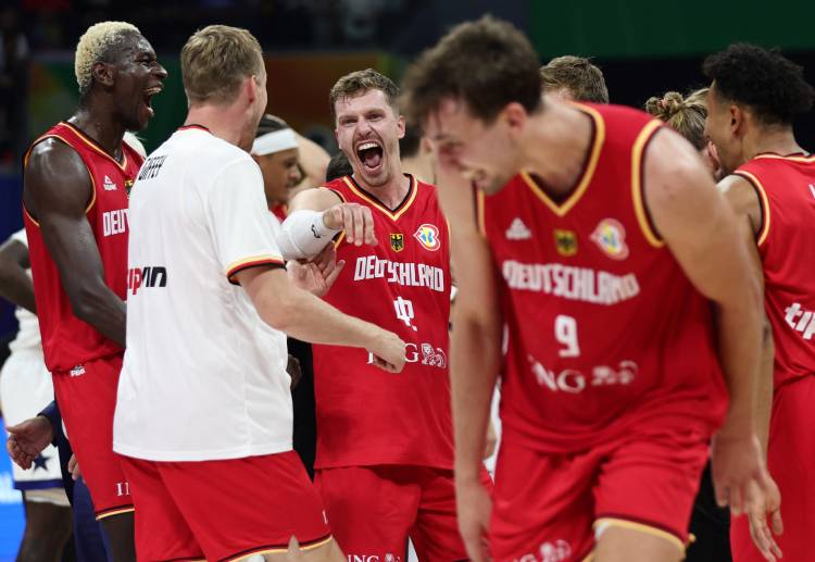 Die Mannschaft managed to upset FIBA World Cup odds after claiming the victory against match favourites USA