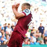 James Ward-Prowse of West Ham United will try to score goals against the leaders Manchester City in the Premier League