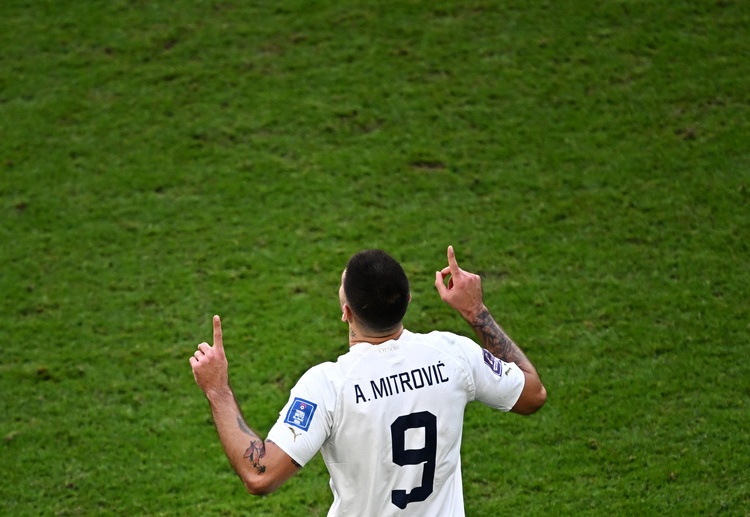 Aleksandar Mitrovic prepares for Serbia's upcoming Euro 2024 qualifiers match against Hungary