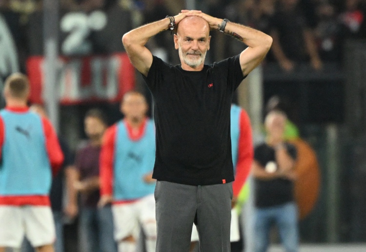 Stefano Pioli of AC Milan will try to secure three points in their Serie A home match against ninth placed Hellas Verona
