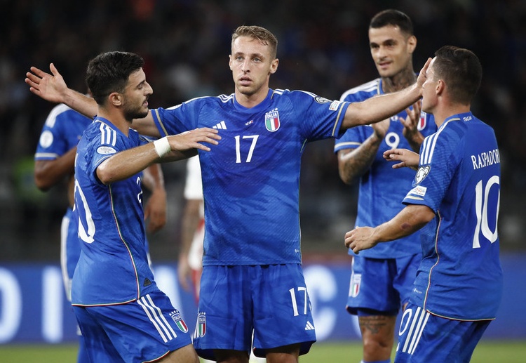Italia vươn lên xếp thứ 2 bảng C vòng loại Euro 2024