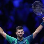 Novak Djokovic beats Holger Rune, 7-6, 6-7, 6-3, to win the opening game of the 2023 ATP Finals