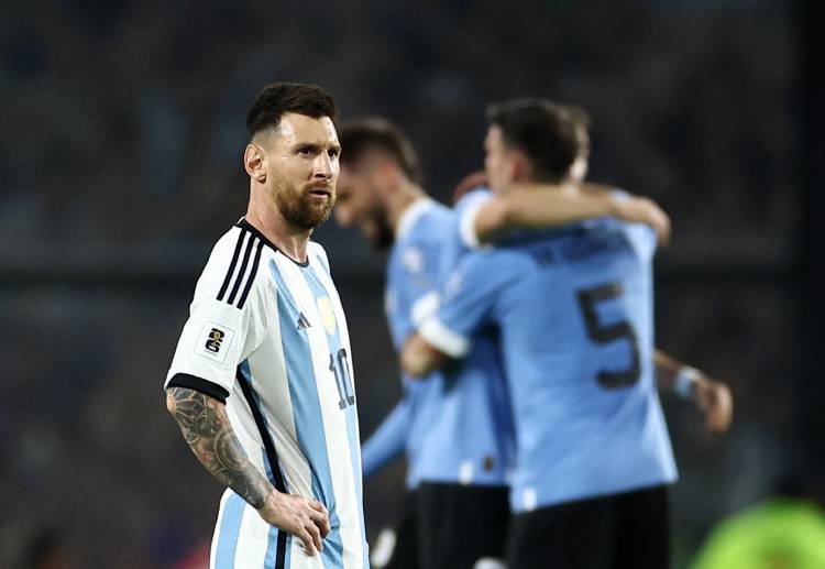 Skor akhir kualifikasi Piala Dunia 2026: Argentina 0-2 Uruguay