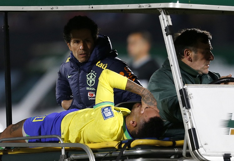 네이마르는 부상으로 브라질의 월드컵 2026 예선 콜롬비아 전에 나설 수 없다