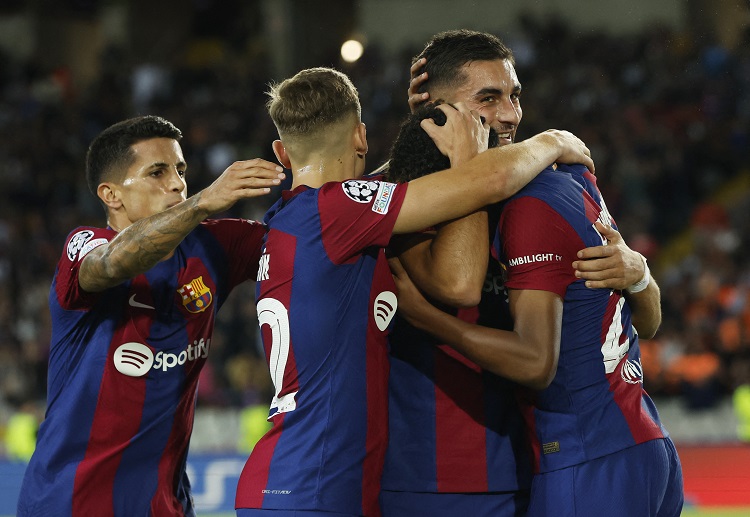 Barcelona are eyeing a Champions League win against Shakhtar Donetsk