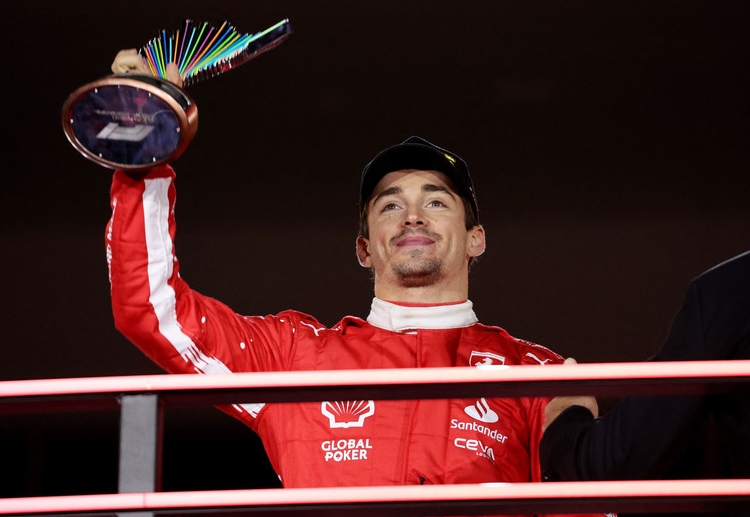 Ferrari's Charles Leclerc has managed to claim P2 in the 2023 Las Vegas Grand Prix