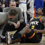 Phoenix Suns guard Bradley Beal is sidelined from NBA games due to an injury