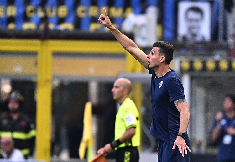 Bologna manager Thiago Motta are eager to collect maximum points to maintain their Serie A standings