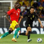 Bundesliga's hottest striker Serhou Guirassy playing for Guinea in a friendly