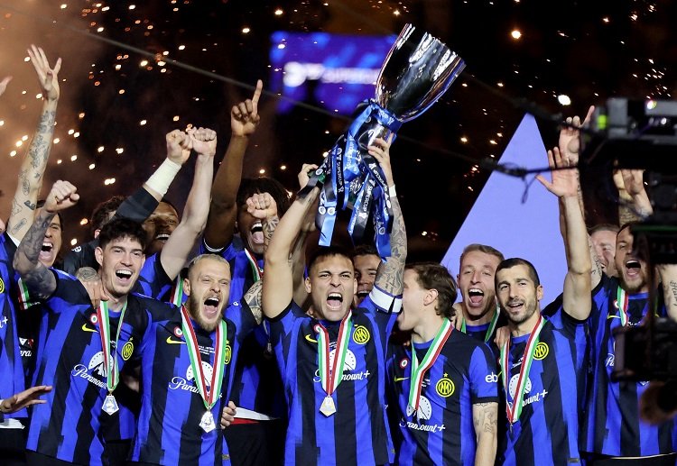Inter Milan are eyeing the pole position of the Serie A table against Juventus