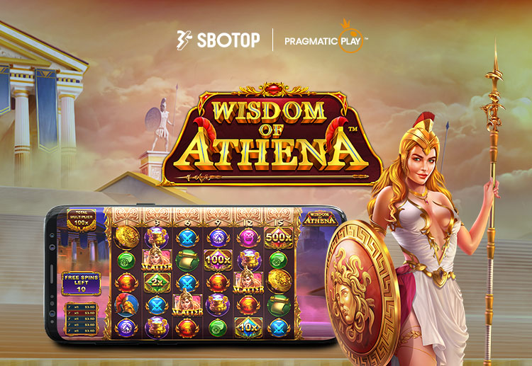 Uncover your divine prowess at Mt. Olympus while playing the Wisdom of Athena slot game