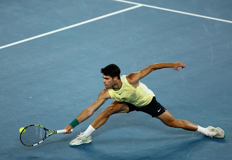Carlos Alcaraz is trailing World No. 1 Novak Djokovic in the current ATP rankings